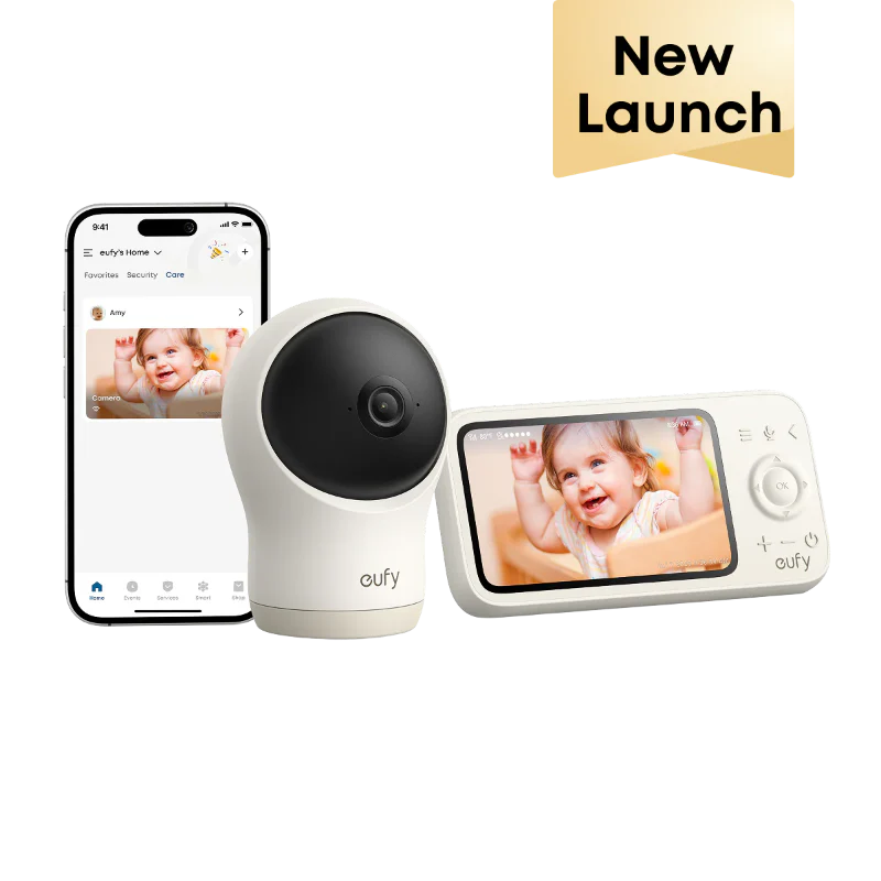 eufy C10 4.5" Smart Video Baby Monitor with 2K Pan