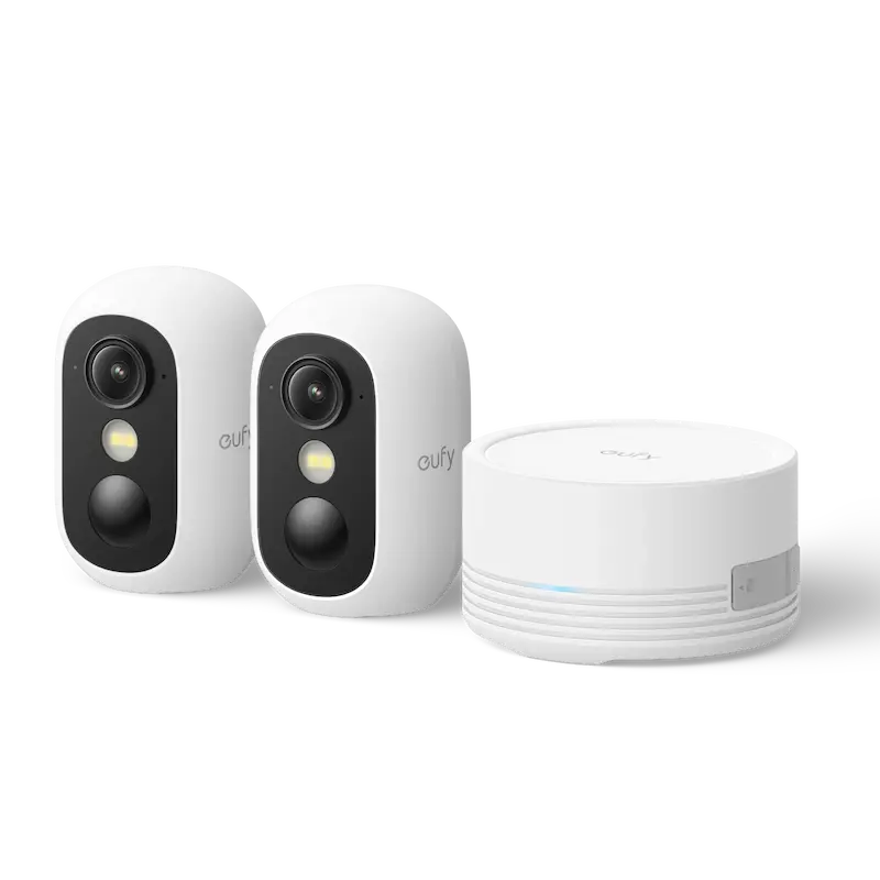 eufyCam C35 2-Cam Kit with HBmini