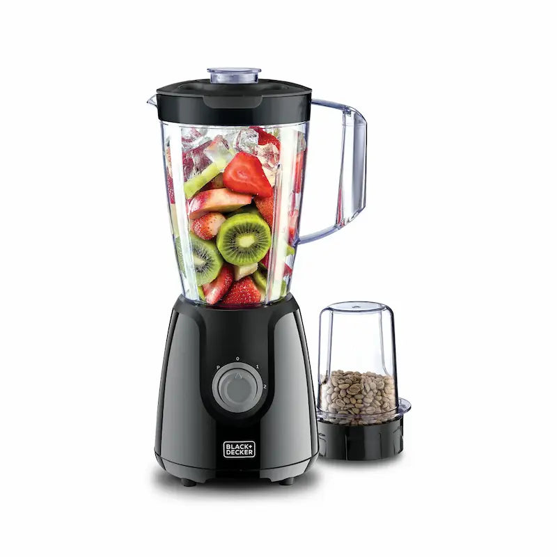 Black&Decker BX430J-B5 400W BLENDER WITH GRINDER AND EXTRA JAR خلاط
