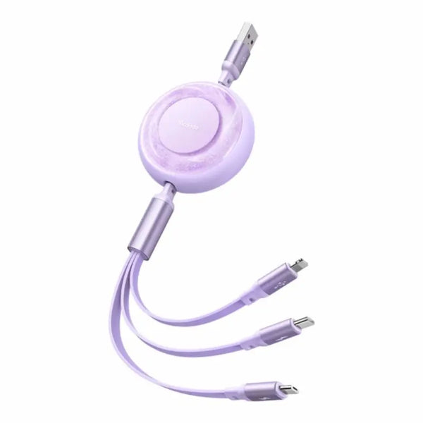 Mcdodo Cable USB 3in1 retractable 1.2m