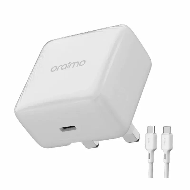 Oraimo Charger 20W Gan tech with C To C cable