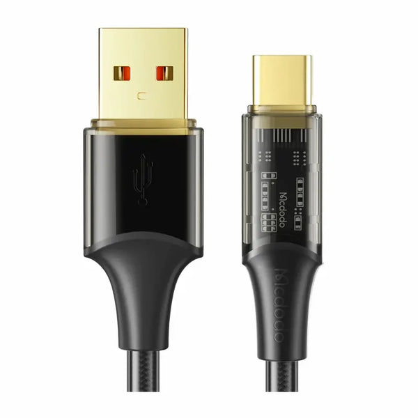Mcdodo Type-C 6A Transparent Data Cable 1.8m
