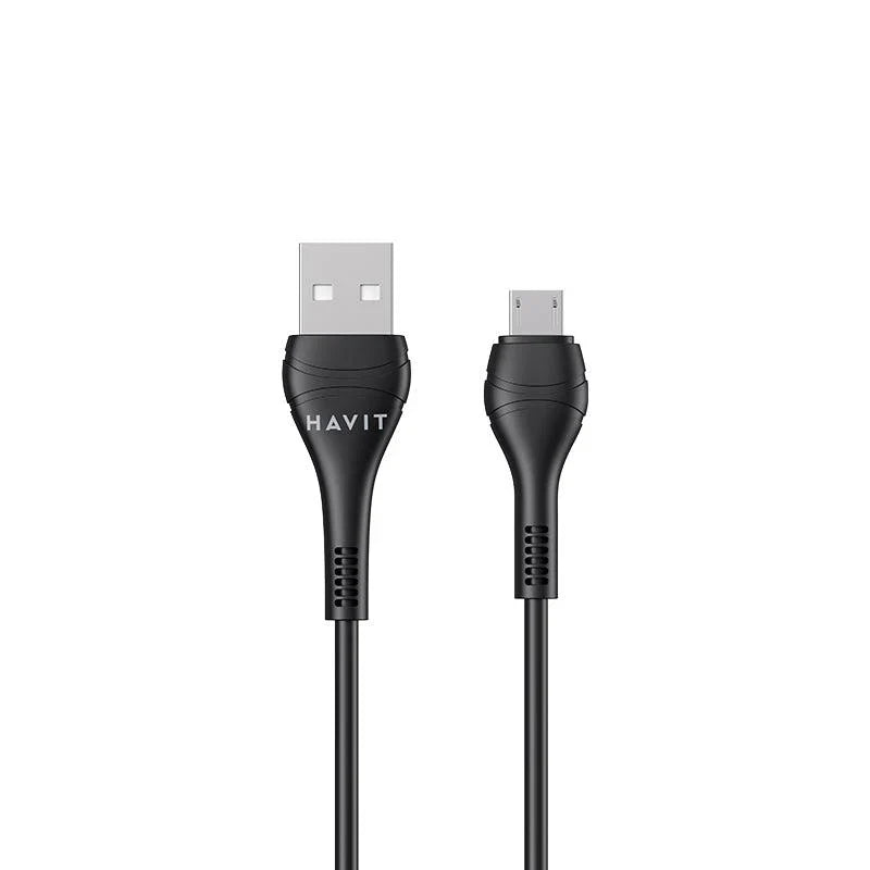 Havit CB706 Micro Alluminium Braided Cable 1m كيبل