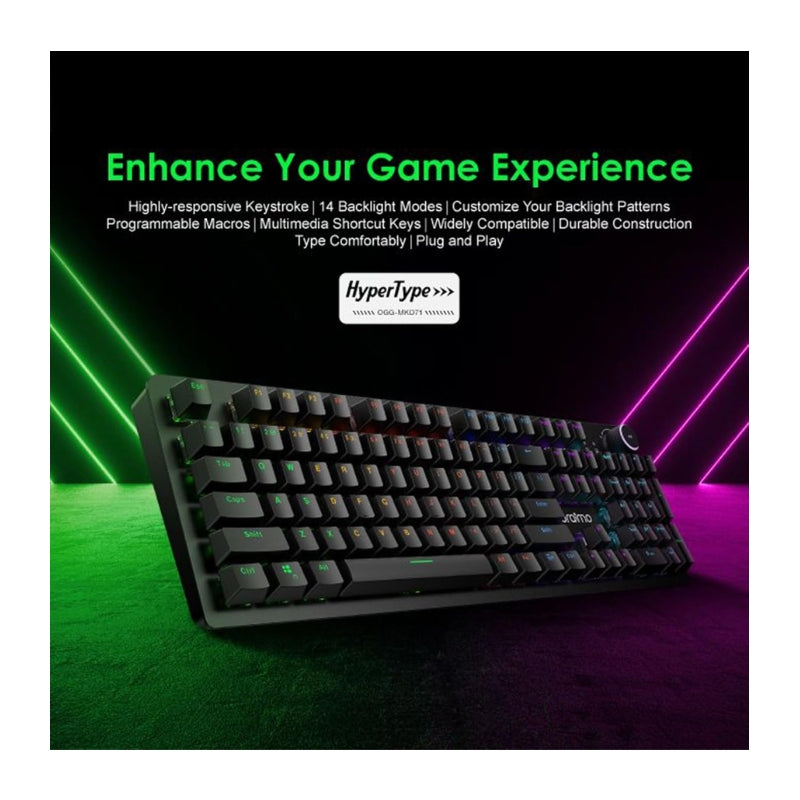 oraimo Hyper Type Wired Mechanical Keyboard