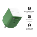 Momax 1-Charge+ 1-Port GaN Charger With Built-In USB-C Cable 65W - 3