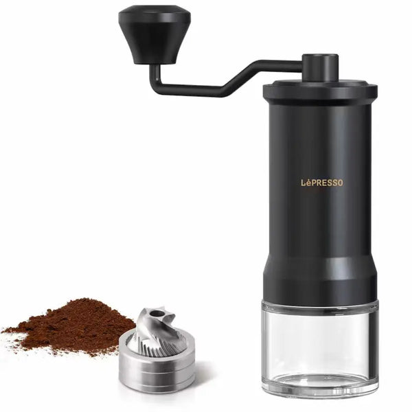LePresso High Precision Conical Burr Grinder ( Glass Container ) 35g