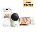 eufy C10 4.5" Smart Video Baby Monitor with 2K Pan - 1