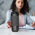 Lepresso Coffee Mug with Sleeve and Straw 520ml - 2