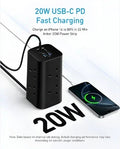 Anker Power Strip 20W USB C Fast Charging - 8