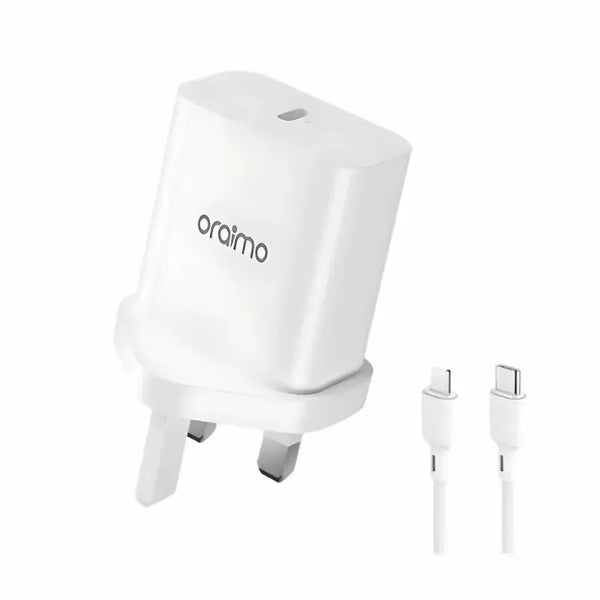 Oraimo Power Cube 20w with C TO C cable