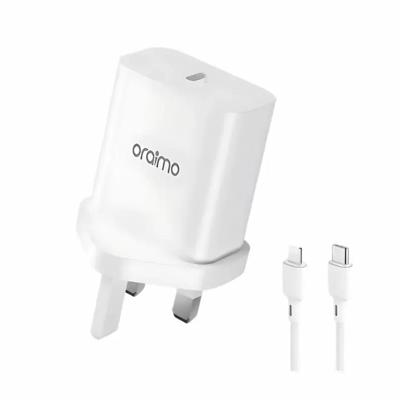 Oraimo Power Cube 20w with C TO C cable