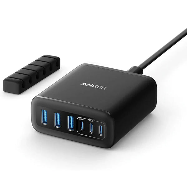 Anker Charger 112W 6-Ports 3A3C GaN UK