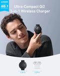 Anker MagGo Wireless Charging Station (3-in-1, Foldable Pad) - 8