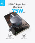 Anker Nano Car Charger 75W USB-C Port with Built-In USB-C Cable - 2