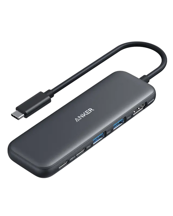 Anker 5-in-1 Multi-Port Adapters USB-C Connector with 4K HDMI & 100W Power Charger