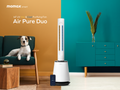 Momax Air Pure DuoIoT UV Hot & Cool Purifying Fan UK Plug مروحة تنقية - 7