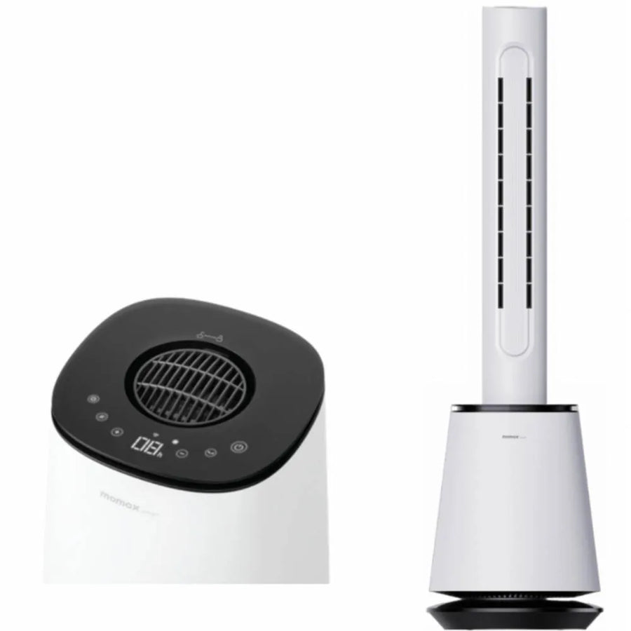 Momax Air Pure DuoIoT UV Hot & Cool Purifying Fan UK Plug مروحة تنقية