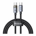 Mcdodo 100W USB-C to USB-C Transparent Cable with Charging Light 1.2m - 4