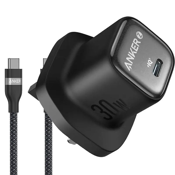 Anker Charger Zolo 30W  With Cable C to C 3ft