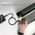 Momax Mag.link 100W USB-C to USB-C Magnetic Cable 1M - 9