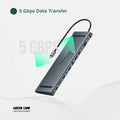 Green Lion 12 in 1 4K HDMI Ethernet USB-C HUB - 2