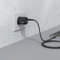 Green Lion Q-Series UK Plug USB-C & USB-A - 2
