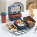 Nordic-style PP Lid Light Food Lunch Box علبة الطعام - 6