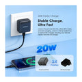 Oraimo Charger 20W Gan tech with C To C cable - 3