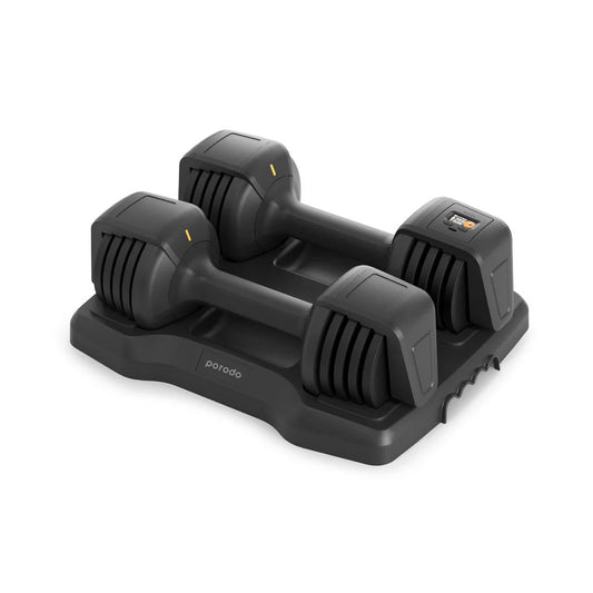 Porodo 12.5 LB Double Adjustable Smart Dumbbell