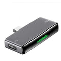 MCDODO CA-7670 Audio Adaptor Type-C To Dual Type-C - 1