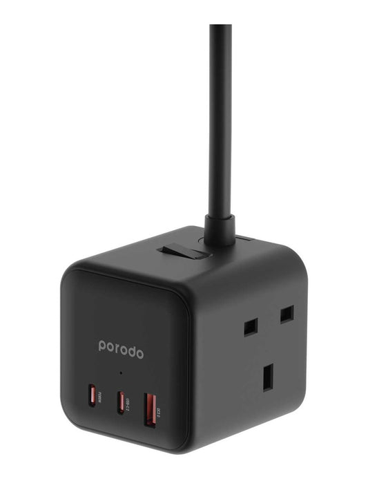 Multi-Port GaN Power Cube Charger
SKU:PD-FWCH017-BK
Barcode :7267547497097