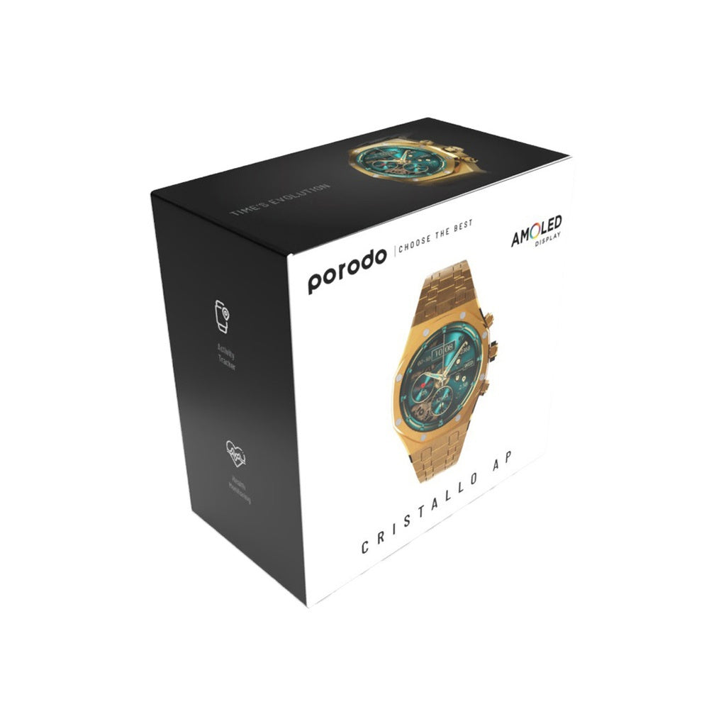 Porodo CristalloAP Smart Watch Blue Dial