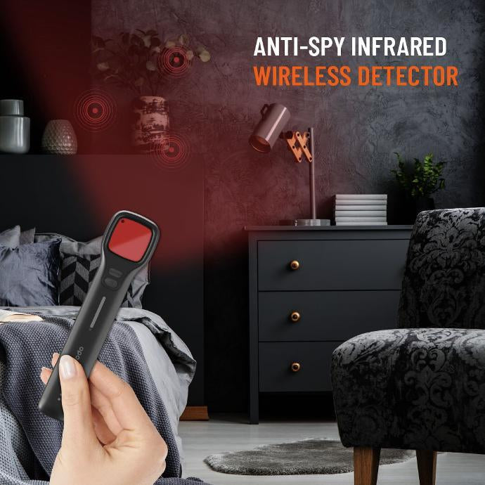 Porodo Anti-Spy Infrared Wireless Detector Stay Safe & Alert
SKU: PD-WSCAMD-BK