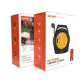 Porodo 4AC Extension Cable Reel with UK Plug (10m Wire) – Black.
PD-4ACEC10M-BK - 2