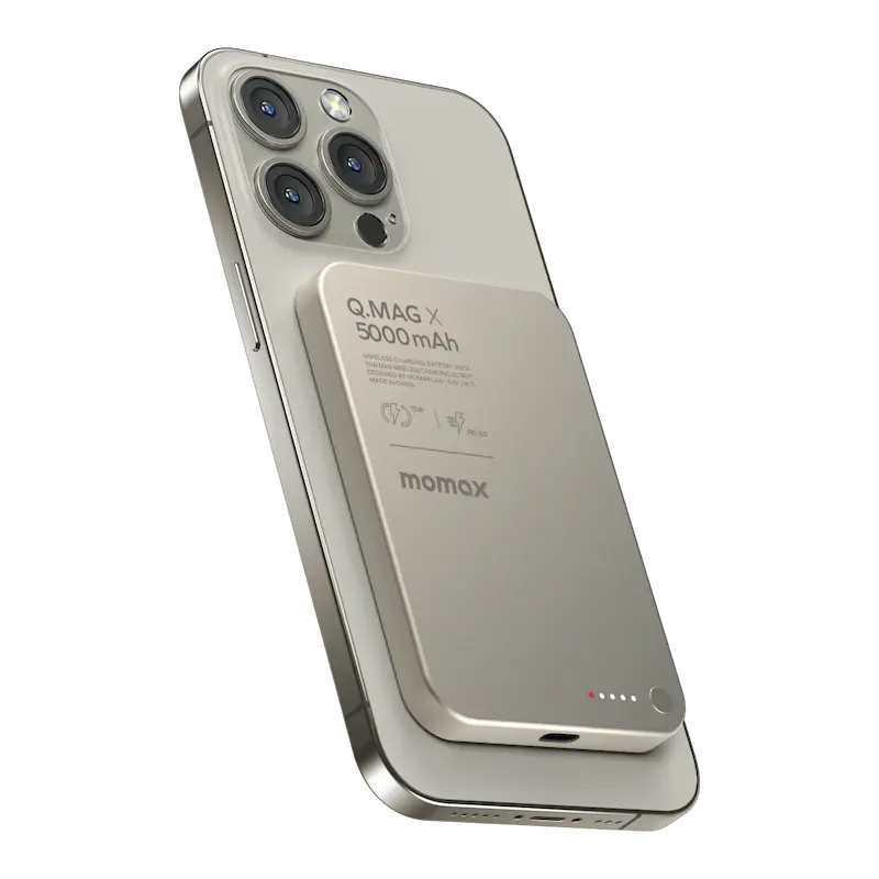 Momax Q.Mag X Magnetic Wireless Power Bank 5000mAh 20W