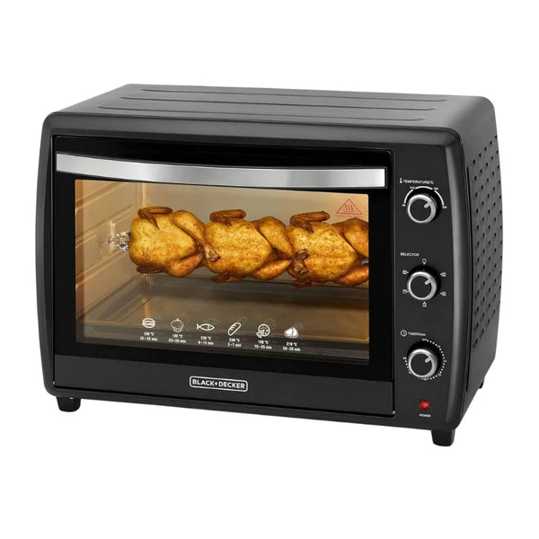 Black&Decker TRO70RDG-B5 70L Toaster Oven with Double Glass فرن