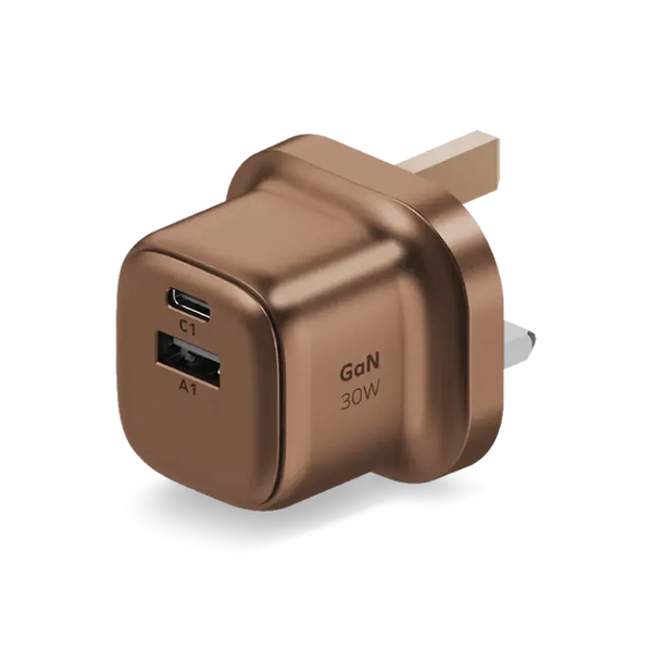 Momax 1-Charge 2-Port GaN Charger 30W