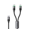 Mcdodo 2-in-1 Fast Charging Cable USB-C Lightning 1.5m - 1