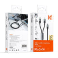 Mcdodo 2-in-1 Fast Charging Cable USB-C Lightning 1.5m - 6