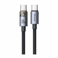 Mcdodo 100W USB-C to USB-C Transparent Cable with Charging Light 1.2m - 3