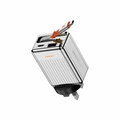 Porodo 42W Retractable 75cm with UK Plug Charger - 1