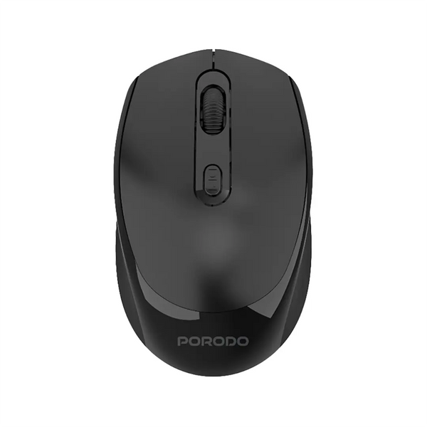 Porodo 2.4G+BT Dual Mode Rechargeable Mouse 300mAh battery