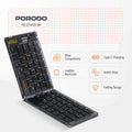Porodo Transparent Bluetooth Folding Keyboard - 3