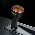 Powerology 75W USB A+C Port Car Charger With C to C Cable - 2
