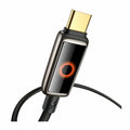 Mcdodo Auto Power Off 6A USB-A to USB-C with Breathing Light LED Display Data Cable 1.2m - 2