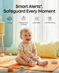 eufy C10 4.5" Smart Video Baby Monitor with 2K Pan - 5