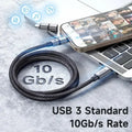 Mcdodo 2 in 1 USB 3 Cable USB-C to USB-C+LTG 1.2M - 4