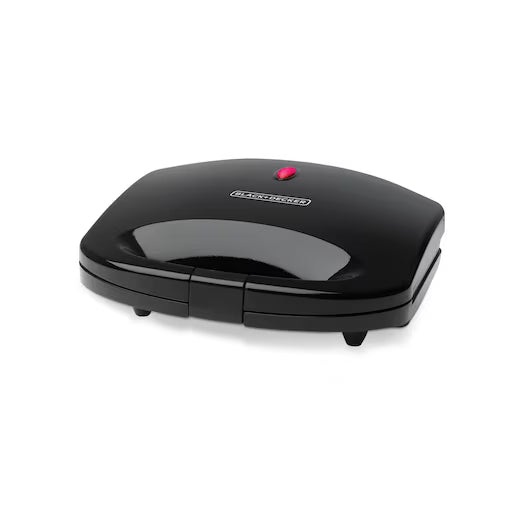 Black&Decker TS1000-B5 2Slice Fixed Plate Sandwich Maker صانعة سندويتش