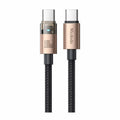 Mcdodo 100W USB-C to USB-C Transparent Cable with Charging Light 1.2m - 1