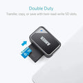 Anker 2-in-1 USB 3.0 Portable Card Reader  قارئ بطاقات محمول 2 في 1 من انكر - 2